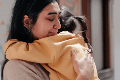 El instinto de protección de la madre